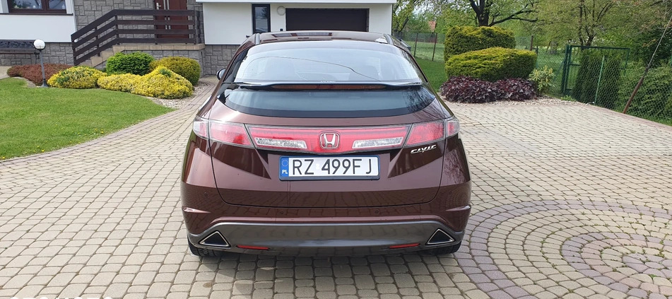 Honda Civic cena 31800 przebieg: 133000, rok produkcji 2011 z Krzepice małe 352